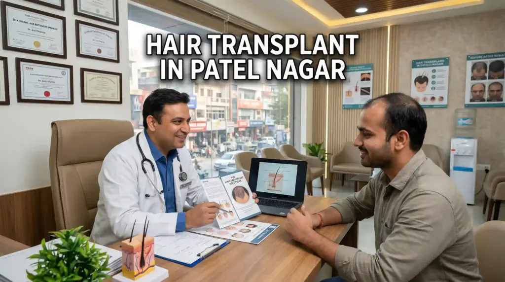 Hair Transplant in Patel Nagar
